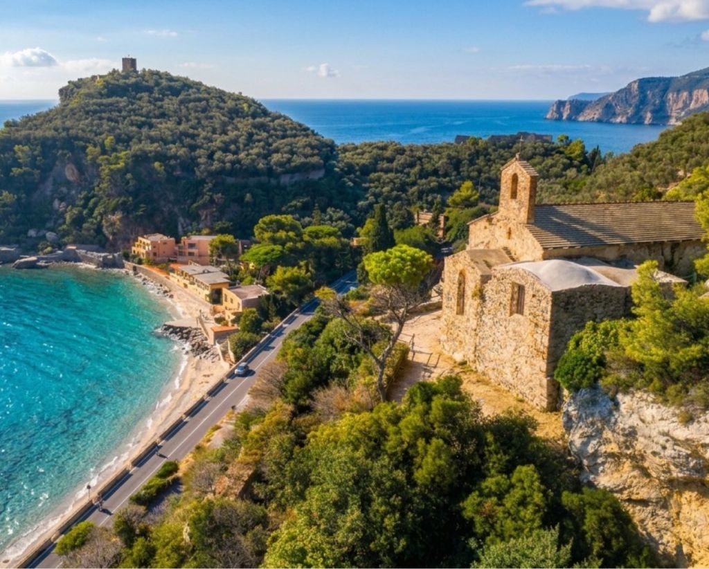Chiesa di San Lorenzo - Baia dei Saraceni - Liguria