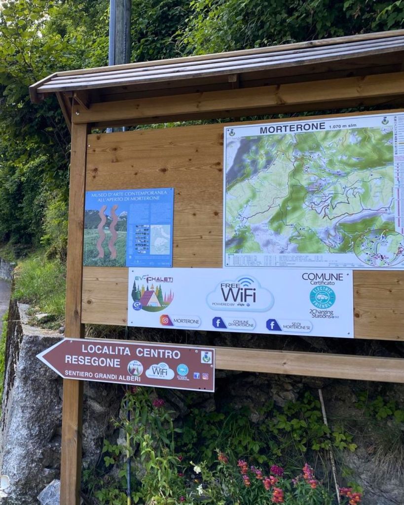 Sentiero dei Grandi Alberi - Morterone - Costa del Palio