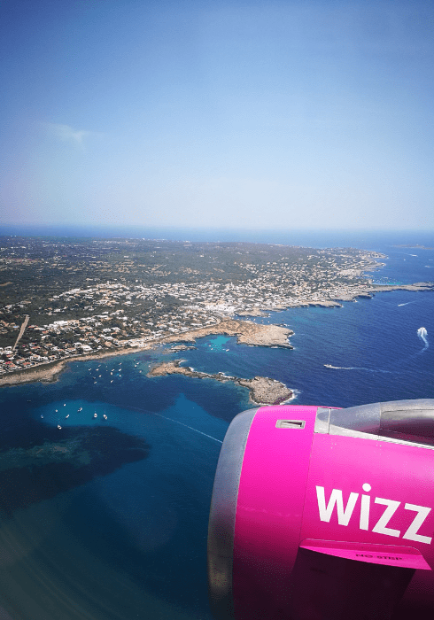 Raggiungere Minorca in aereo