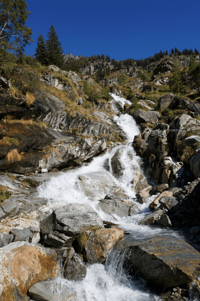 Cascata in Valle Antrona, Piemonte