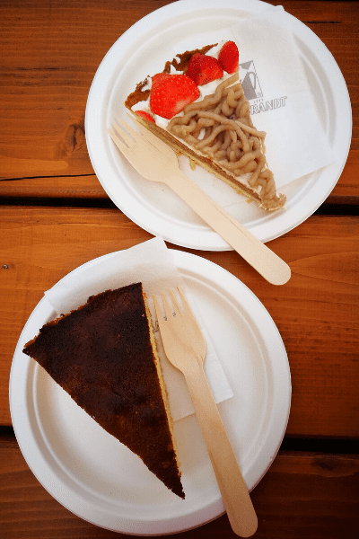 torte del rifugio pirlo allo spino, lago di garda