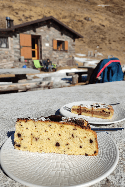 Torte, dessert, del Rifugio Casera Vecchia di Varrone