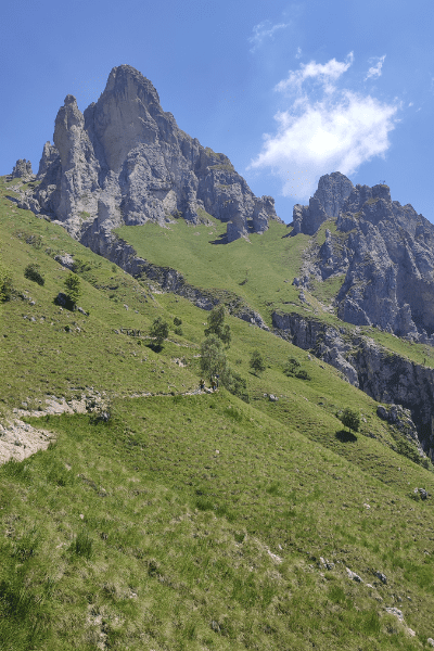 Panorama sentiero delle Foppe sulla Grigna