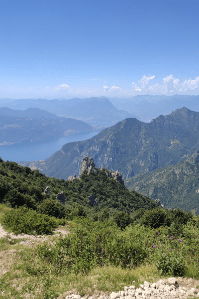 Panorama dal Rifugio Rosalba 