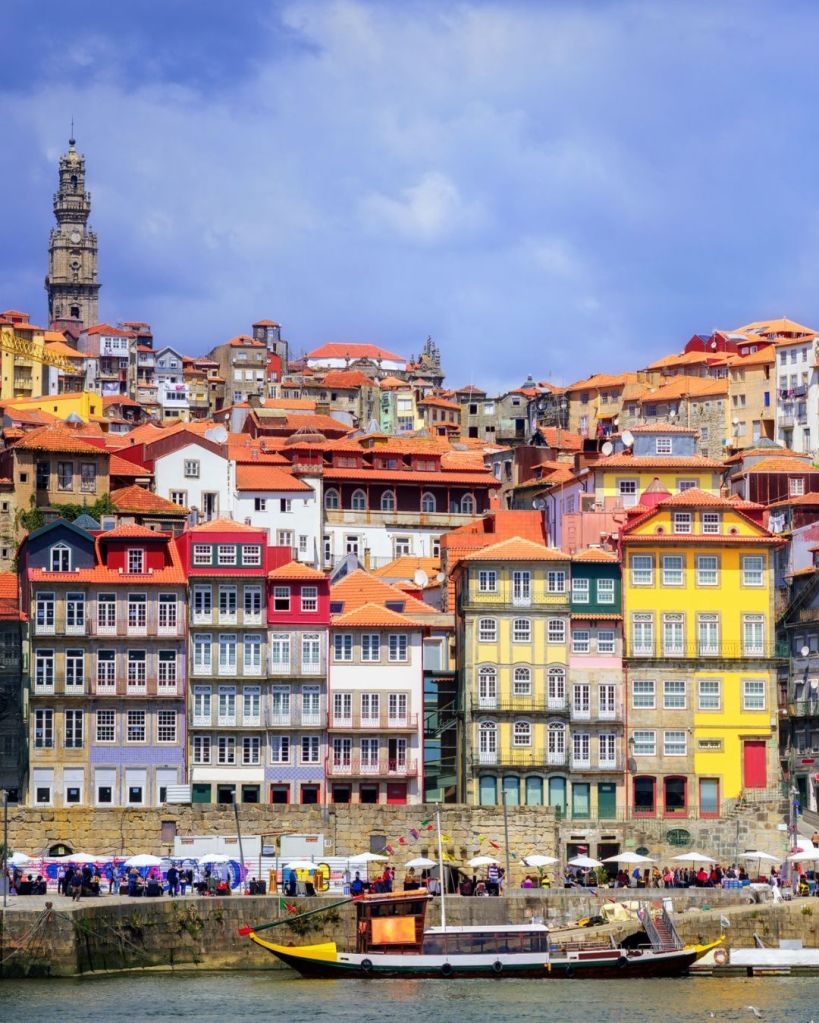 Ribeira e il lungofiume - Città di Porto, Portogallo