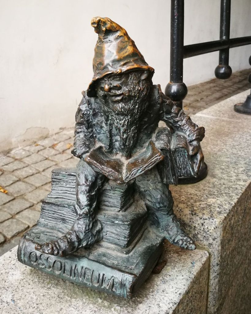 Gnomi di bronzo (Krasnale) - Breslavia - Polonia