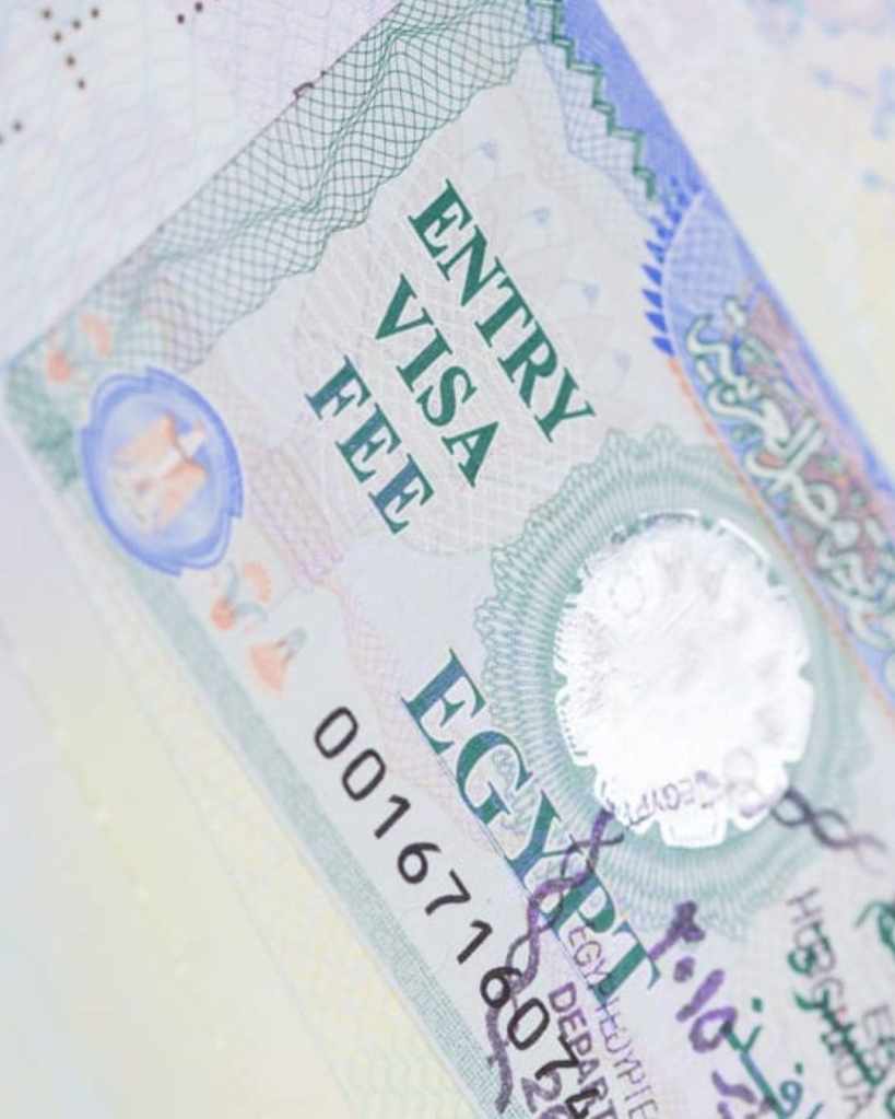 Visto per entrare al Cairo in Egitto