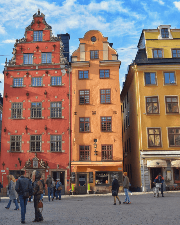 Gamla Stan, la città vecchia di Stoccolma.