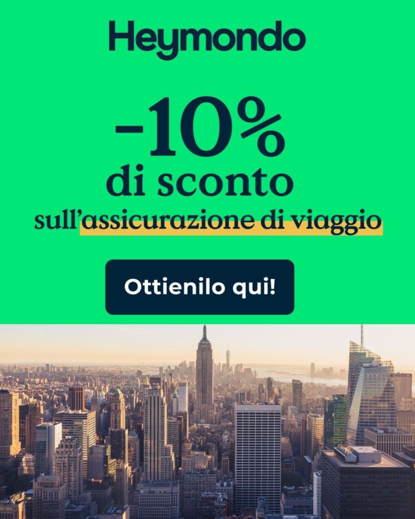 Assicurazione viaggio Heymondo - NewYork city
