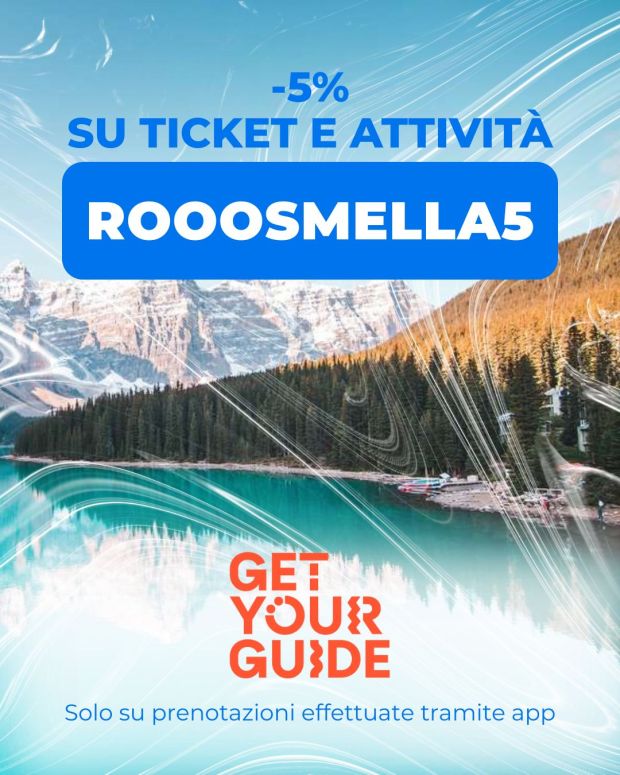 Sconto del -5% su GetYourGuide