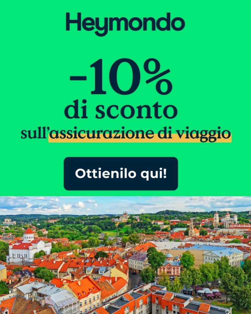 sconto 10% con Heymondo - assicurazione viaggio