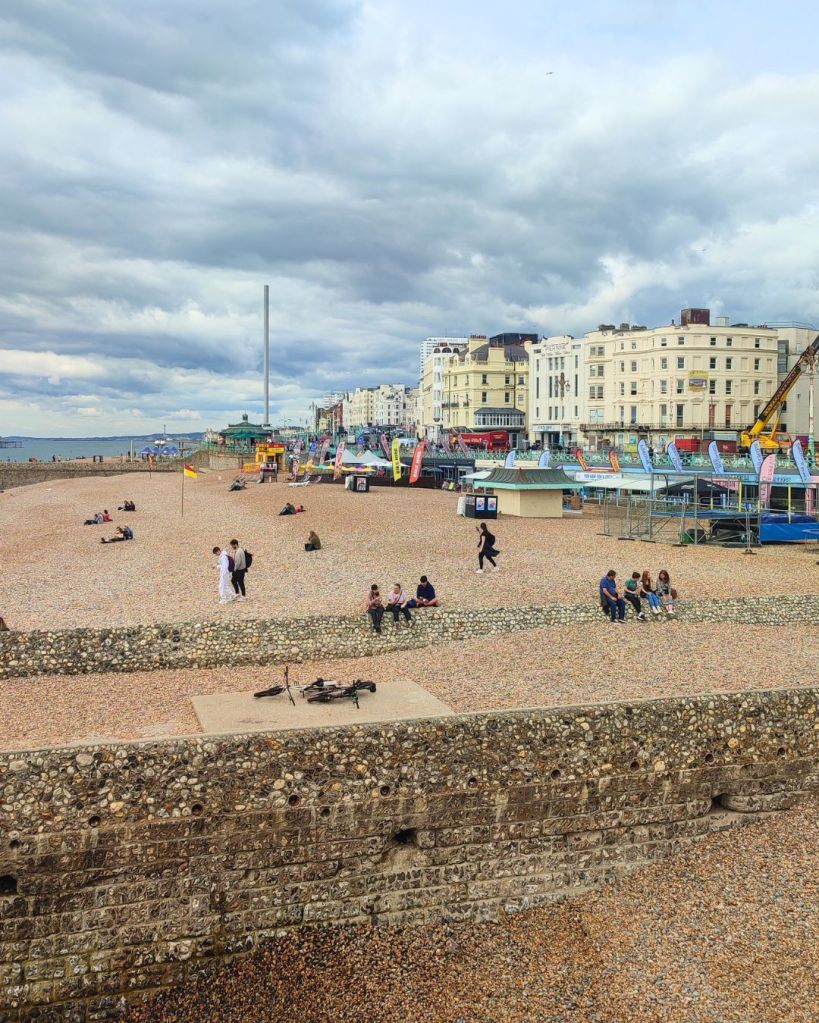 Passeggiare sul Brighton Palace Pier